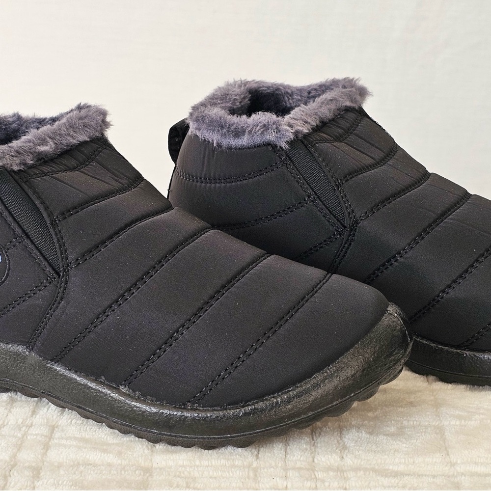 Cozy Black Winter Boots for Women